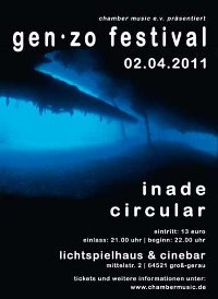 flyer Inade | Circular - gen-zo festival 02.04.2011